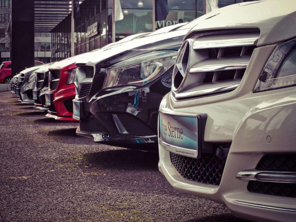 pexels-photo-164634-164634 Mercedes Benz Parked in a Row